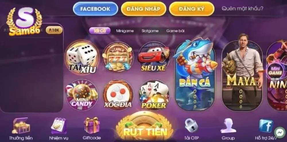 Thiết kế giao diện SAM86 thân thiện và dễ sử dụng